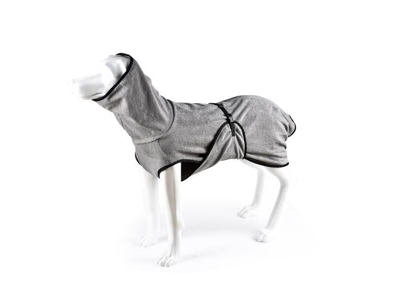 Deek Bademantel XL, 68 cm, Anthrazit