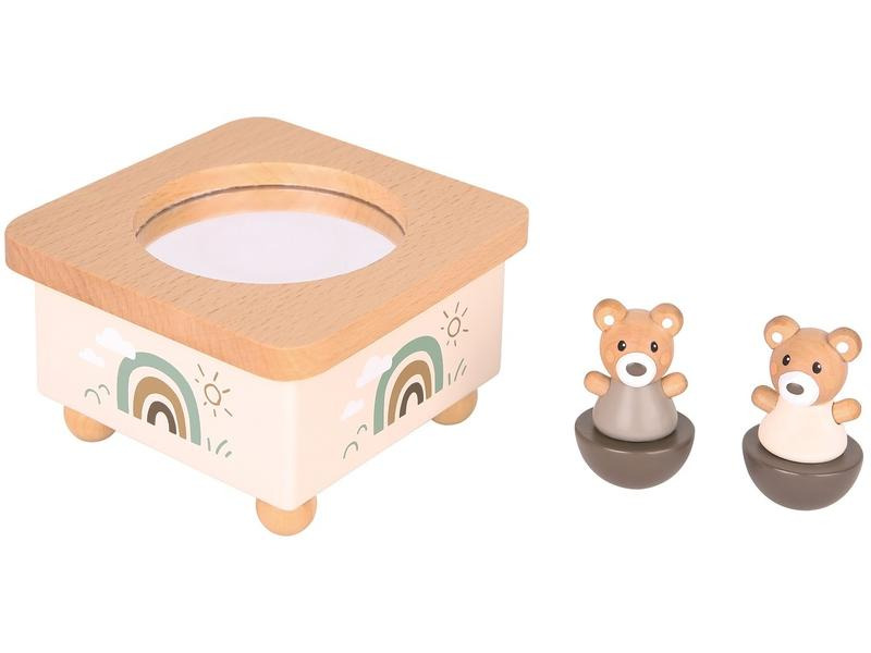 Spielba Holzspielwaren Musikspieldose Bär