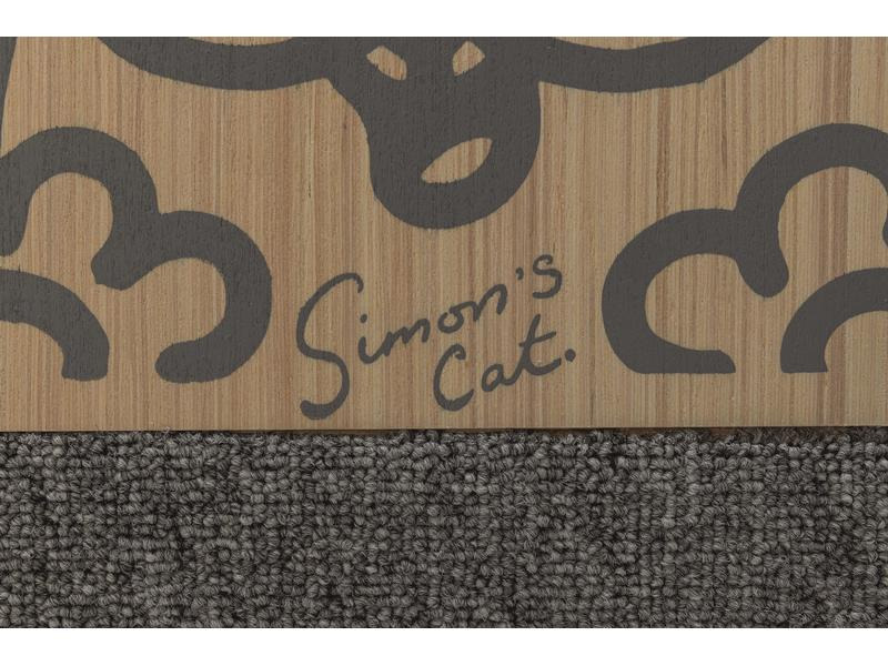 Simon's Cat Kratzbrett Grau/Braun