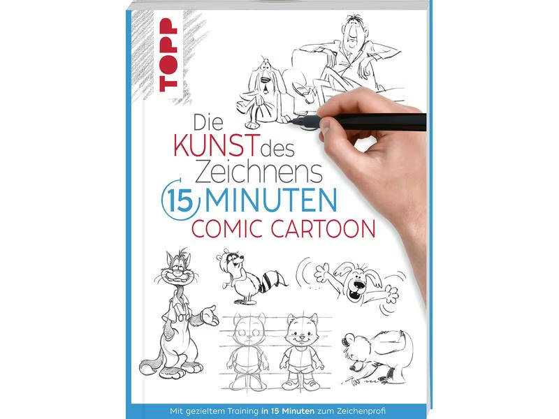 Frechverlag Handbuch Die Kunst des Zeichnens Comic Cartoon 96 Seiten