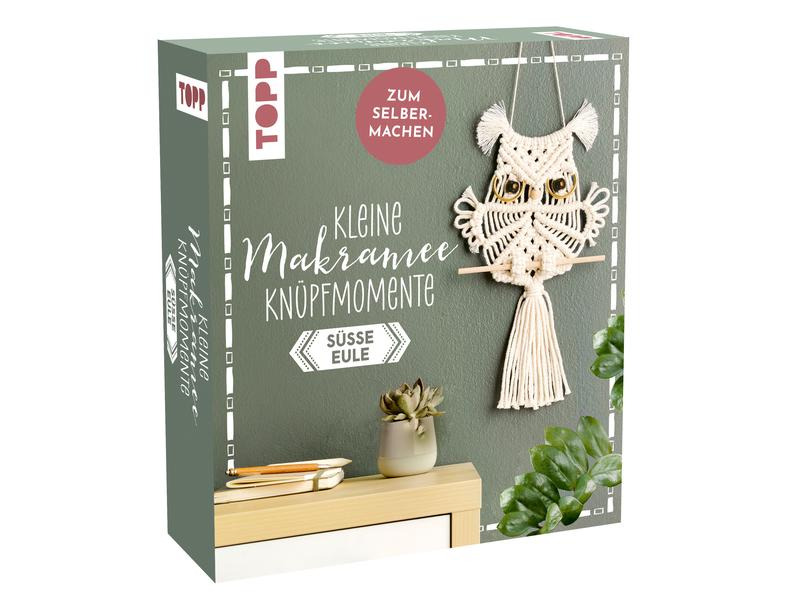 Frechverlag Bastelset Makramee Eule