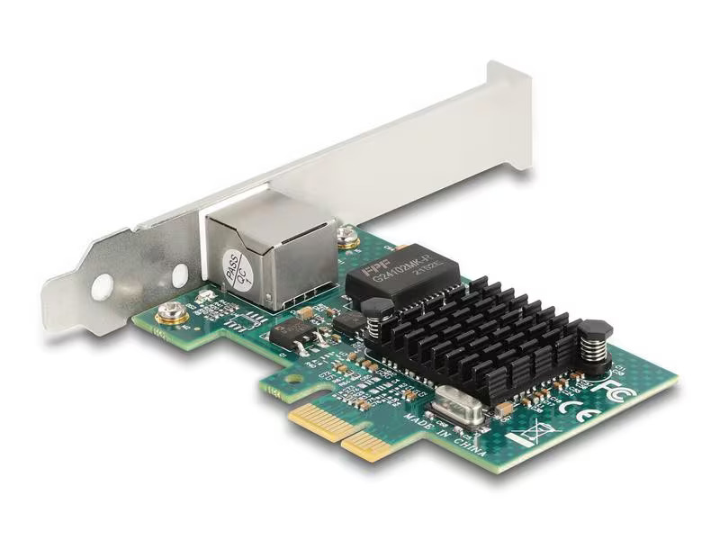 Delock Netzwerkkarte 1x RJ45 Gigabit, PCI-Express x1