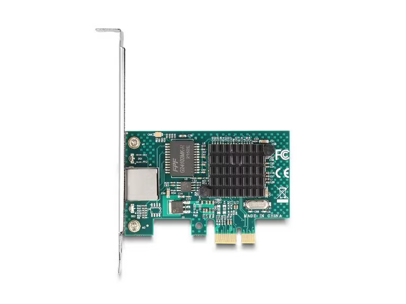 Delock Netzwerkkarte 1x RJ45 Gigabit, PCI-Express x1