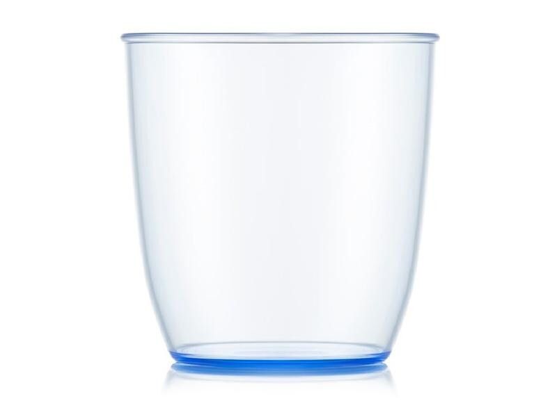 Bodum Outdoor-Becher Kvadrant 350 ml, Blau, 4 Stück