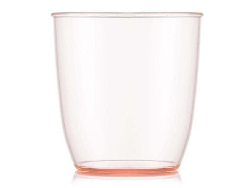 Bodum Outdoor-Becher Kvadrant 350 ml, Rosa, 4 Stück