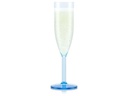 Bodum Outdoor-Champagnerglas Oktett 120 ml, Blau, 4 Stück