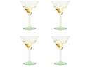 Bodum Outdoor-Martiniglas Oktett 180 ml, Grün, 4 Stück