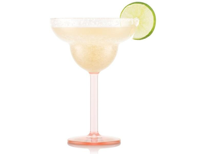 Bodum Outdoor-Martiniglas Oktett 250 ml, Rosa, 4 Stück