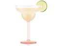 Bodum Outdoor-Martiniglas Oktett 250 ml, Rosa, 4 Stück