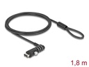 Navilock Sicherheitsschloss für USB Typ-A Buchse mit Zahlenschloss