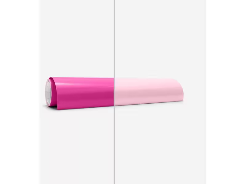Cricut Vinylfolie Wärmeaktiviert 30 x 60 cm, Magenta/Hellpink