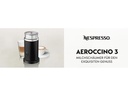 Nestlé Milchschäumer Aeroccino 3 Schwarz