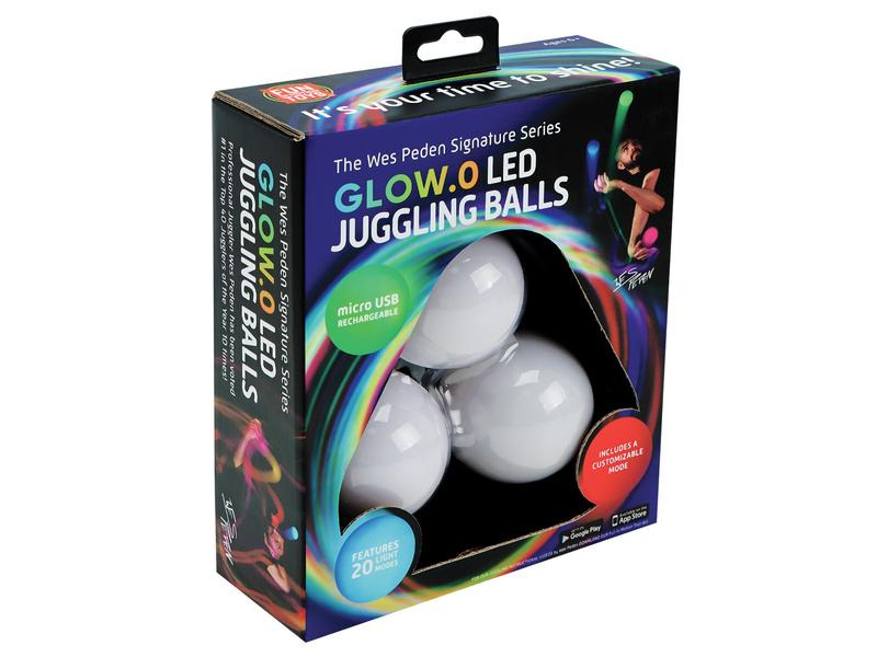 Shashibo Jonglierbälle Set à 3 Stück mit LED
