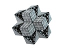 Shashibo Shashibo Cube schwarz/weiss