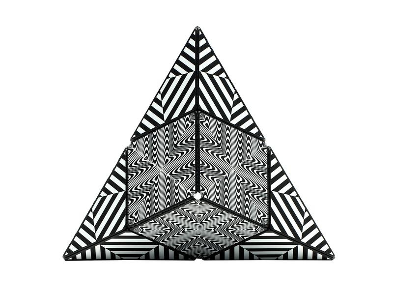 Shashibo Shashibo Cube schwarz/weiss