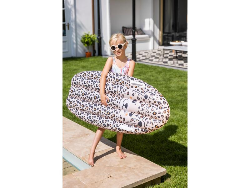 Swim Essentials Aufblasbares Surfbrett Leopard Beige