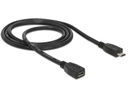 Delock USB 2.0-Verlängerungskabel Micro-USB B - Micro-USB B 1 m