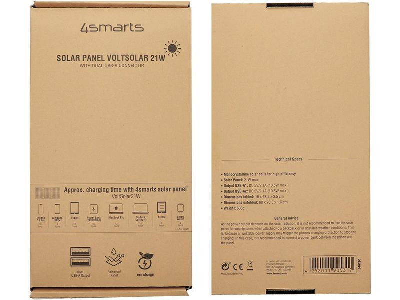 4smarts Solarpanel VoltSolar 540280 21 W