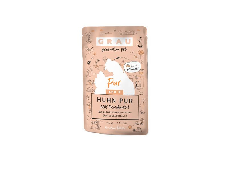 Grau Nassfutter Huhn Pur, 16 x 125 g