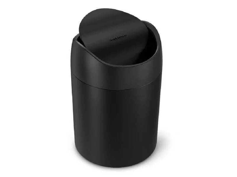 Simplehuman Abfalleimer 1.5 l, Schwarz matt