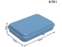 Rotho Lunchbox Fun 750 ml, Blau