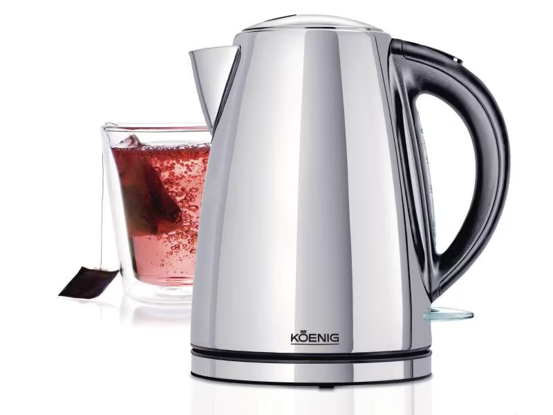Koenig Wasserkocher Chrome Line 1.7 l, Chrom