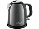 Russell Hobbs Wasserkocher 24993-70 Colours Plus 1 l, Grau/Schwarz