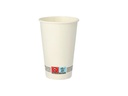 Papstar Einwegbecher Pure 300 ml, 50 Stück, Weiss