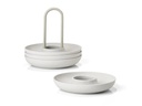 Zone Denmark Eierbecher Singles 4er Set, Hellgrau