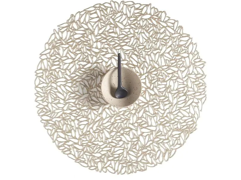 Chilewich Tischset Petal 38 cm x 38 cm, Champagner