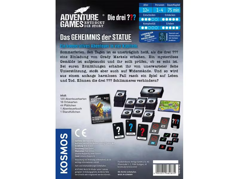 Kosmos Adventure Games – Die drei ??? - Das Geheimnis der Statue