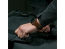 Nomad Lederarmband Modern Strap Apple Watch Braun/Silber
