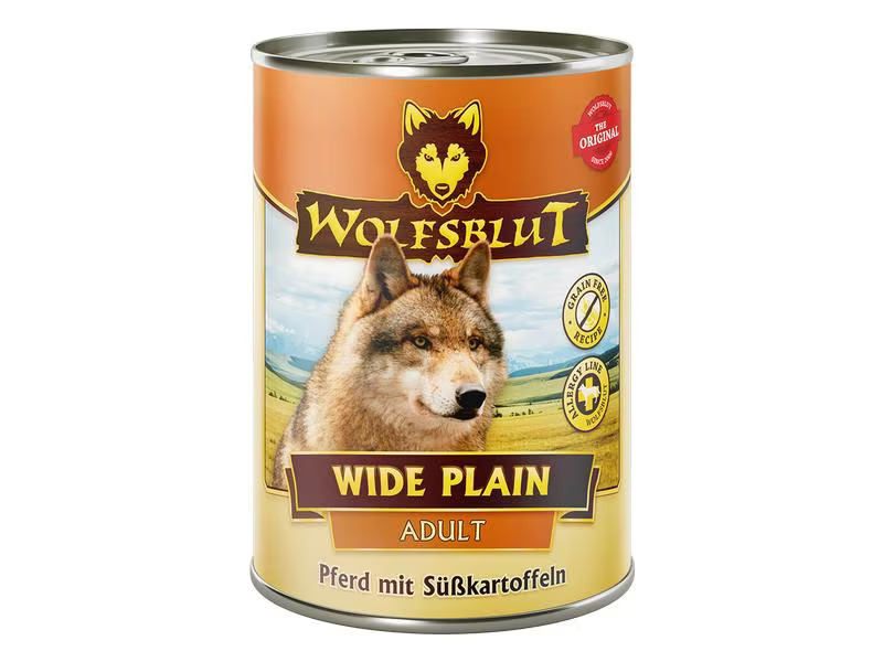 Wolfsblut Nassfutter Dog Dose Wide Plain, 395 g