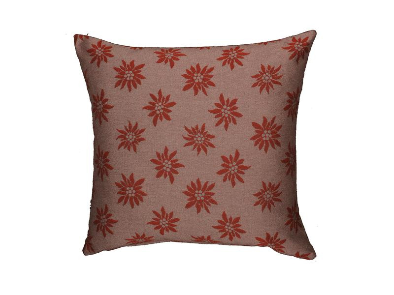 Hubatka Kissenbezug Edelweiss 43 x  43 cm, Rot