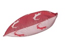Hubatka Kissenbezug Steinbock 45 x  45 cm, Rot