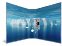 HERMA Ordner Ice 7 cm, Hellblau
