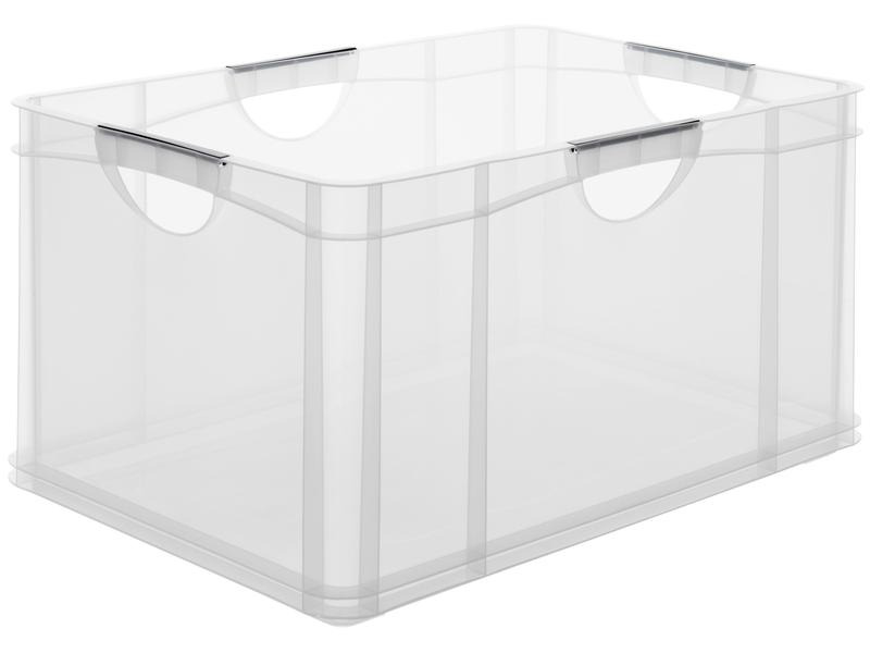 Rotho Aufbewahrungsbox A3 3 Stück, Transparent