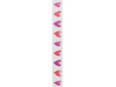 Rico Design Washi Tape It must be love 1.5 cm x 10 m, Rot/Violett