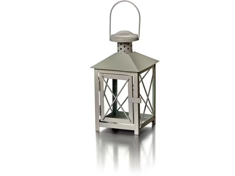 balthasar Laterne 24 cm, Weiss