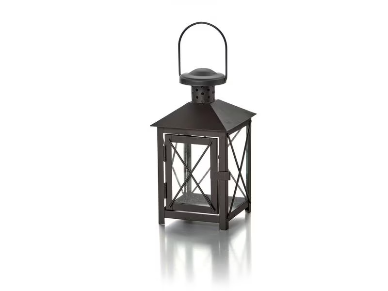 balthasar Laterne 24 cm, Schwarz
