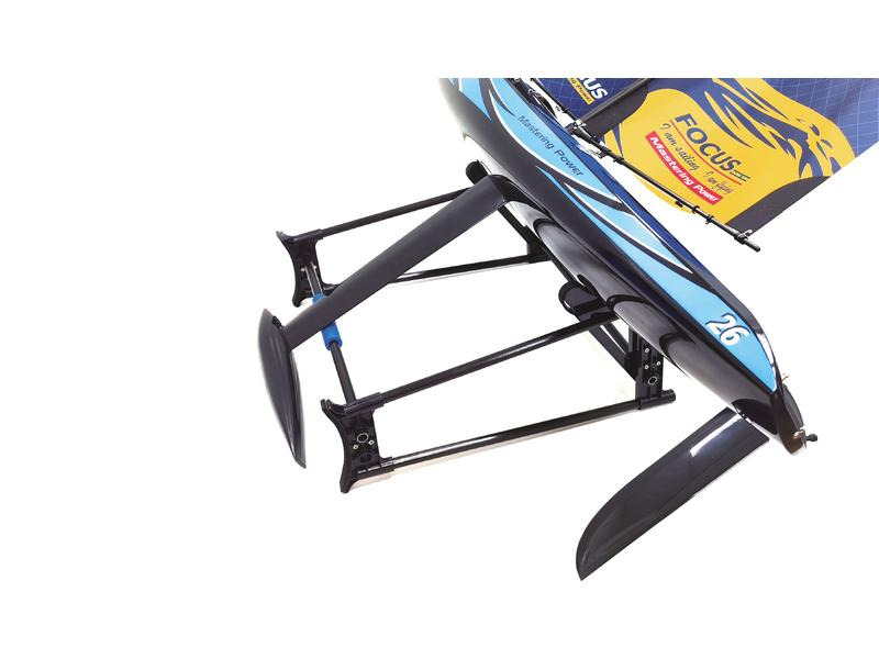 Amewi Segel-Yacht Focus III Racing 1000 mm, Blau, RTR