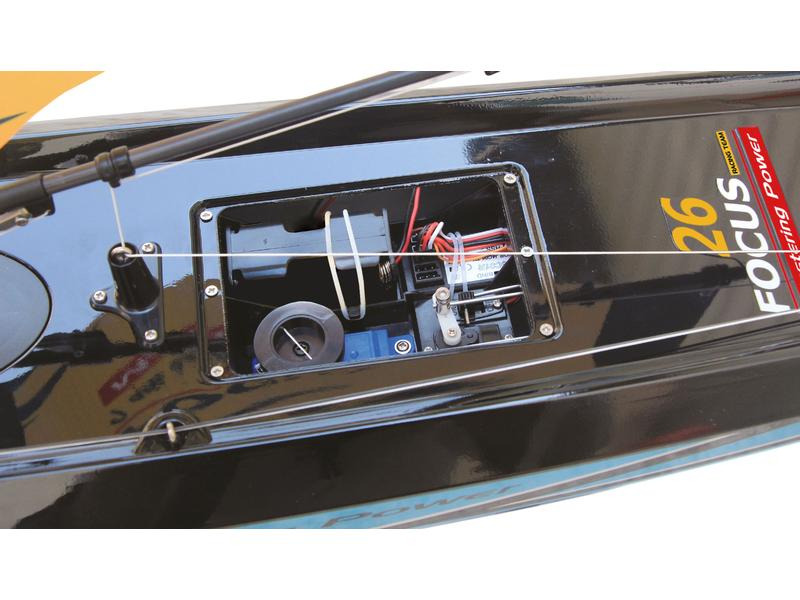 Amewi Segel-Yacht Focus III Racing 1000 mm, Blau, RTR
