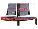 Amewi Segel-Yacht Focus III Racing 1000 mm, Rot, RTR