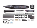 Amewi Segel-Yacht Focus III Racing 1000 mm, Rot, RTR