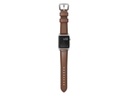 Nomad Lederarmband Traditional Strap Apple Watch Braun/Silber