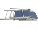 KOOR Campingstuhl Comfort Blu