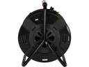 Max Hauri Kabelrolle maxREEL 50 m, 3x T13, IP55, Schwarz