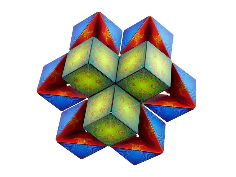 Shashibo Shashibo Cube Optische Illusion