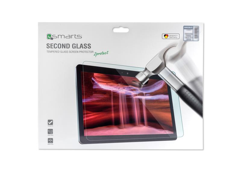 4smarts Tablet-Schutzfolie Second Glass 2.5D iPad 10.2 / Air (2019)