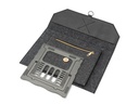 4smarts Notebooktasche Felty+ FoldStand ErgoFix 13  Dunkelgrau